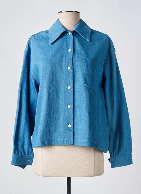 Chemisier bleu ANNAHPA pour femme