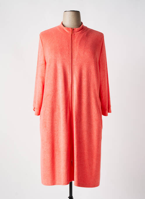 Peignoir orange SENORETTA pour femme