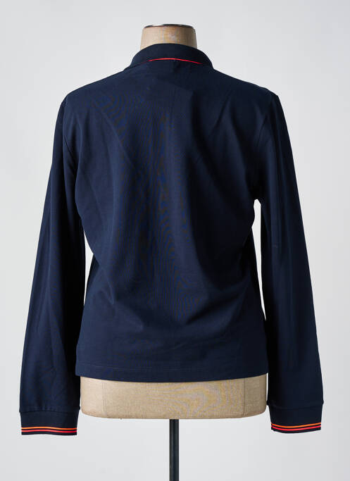 Polo bleu VICOMTE ARTHUR pour femme