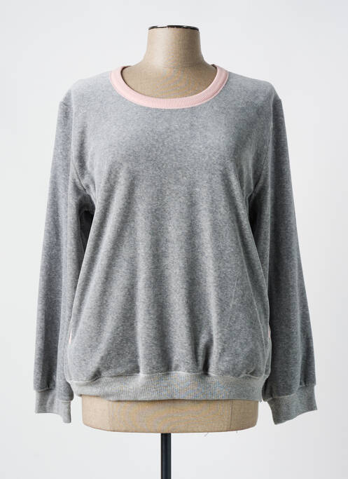 Pyjama gris LE CHAT pour femme