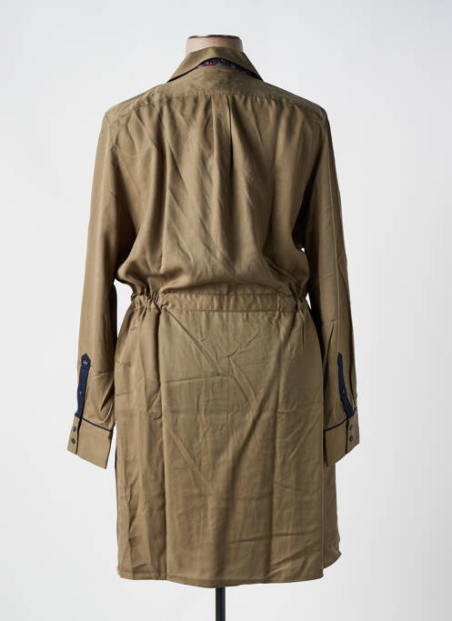 Robe mi-longue manches longues manches longues vert VICOMTE ARTHUR femme