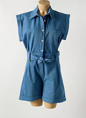 Combishort bleu ANNAHPA pour femme seconde vue