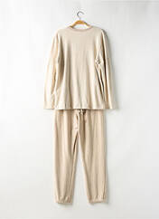 Pyjama beige LE CHAT pour femme seconde vue