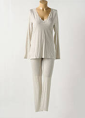 Pyjama gris ANTIGEL pour femme seconde vue