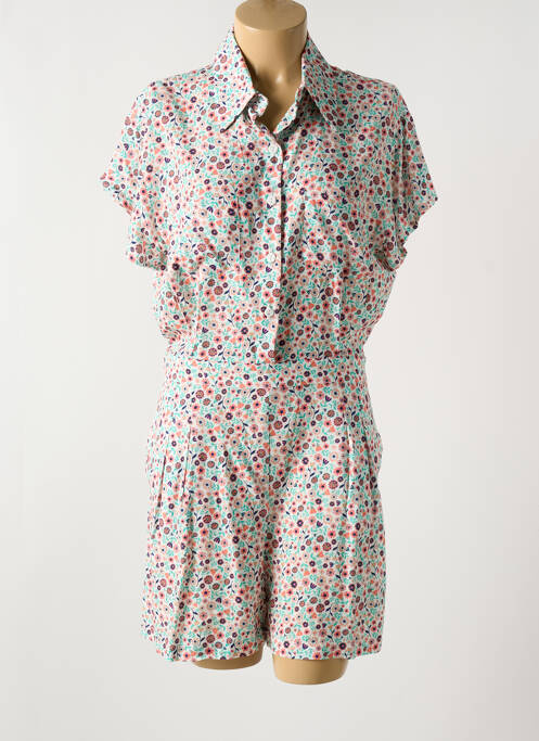 Combishort blanc ANNAHPA pour femme