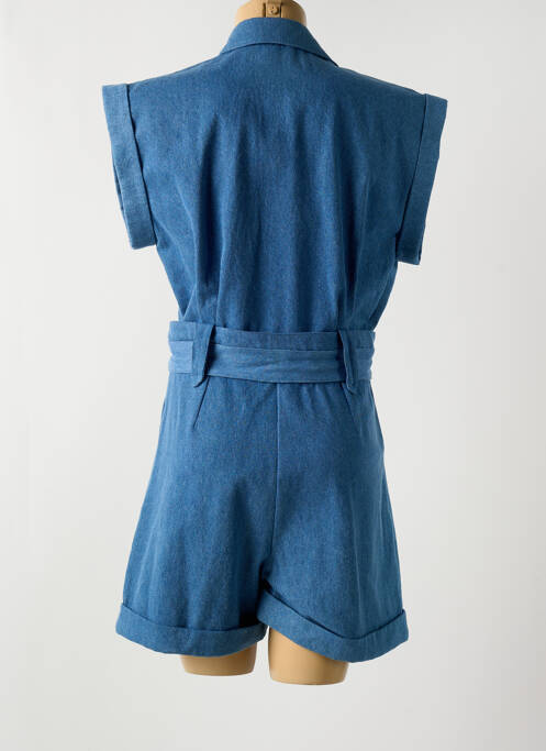 Combishort bleu ANNAHPA pour femme