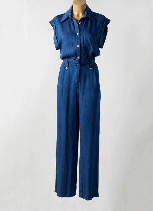 Combi-pantalon bleu ANNAHPA pour femme