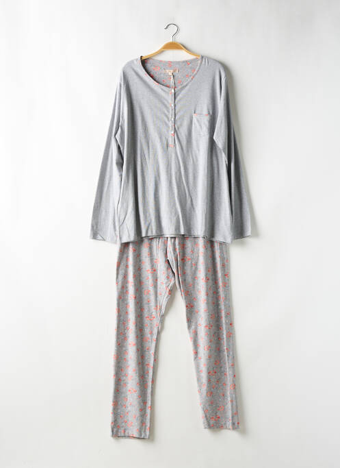 Pyjama gris GUASCH pour femme