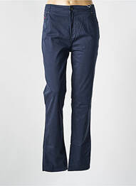 Pantalon slim tissage popeline taille normale bleu VICOMTE ARTHUR femme