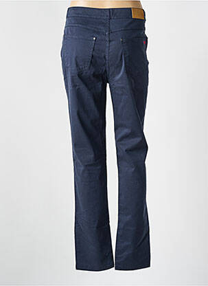 Pantalon slim tissage popeline taille normale bleu VICOMTE ARTHUR femme