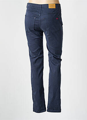Pantalon slim tissage popeline taille normale bleu VICOMTE ARTHUR femme