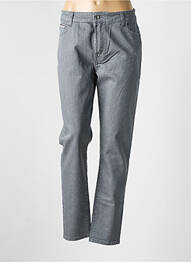 Jeans coupe slim stretch taille normale gris LA GENTLE FACTORY femme