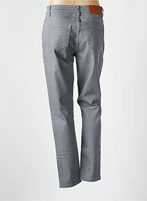 Jeans coupe slim stretch taille normale gris LA GENTLE FACTORY femme
