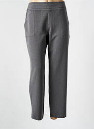 Pantalon 7/8 taille haute taille haute gris ANNAHPA femme
