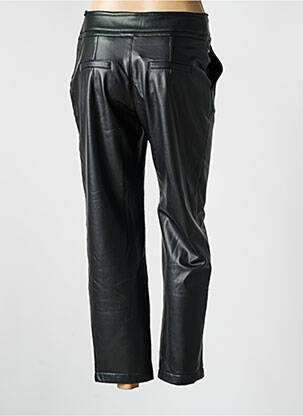 Pantalon 7/8 taille à pinces taille normale noir ANNAHPA femme
