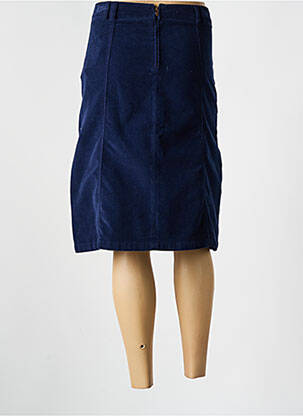 Jupe mi-longue stretch bleu ARMOR LUX femme