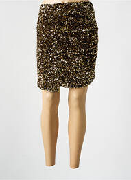 Jupe courte doublure or ANNAHPA femme