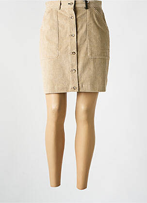 Jupe courte poches beige VICOMTE ARTHUR femme