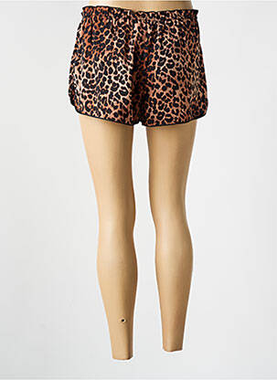Pyjama taille élastique marron LOVE STORIES femme