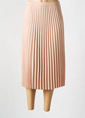Jupe mi-longue rose FRIME pour femme seconde vue