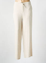 Pantalon droit beige ANNAHPA pour femme seconde vue