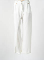 Pantalon large beige ANNAHPA pour femme seconde vue