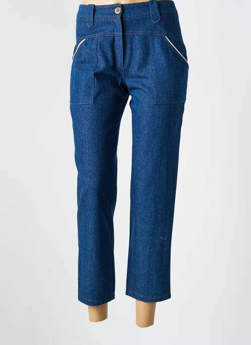 Jeans coupe slim bleu ANNAHPA pour femme