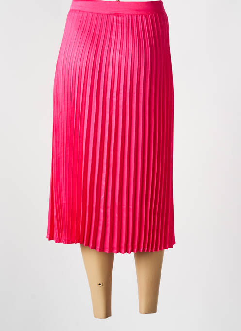 Jupe mi-longue rose fonce FRIME pour femme