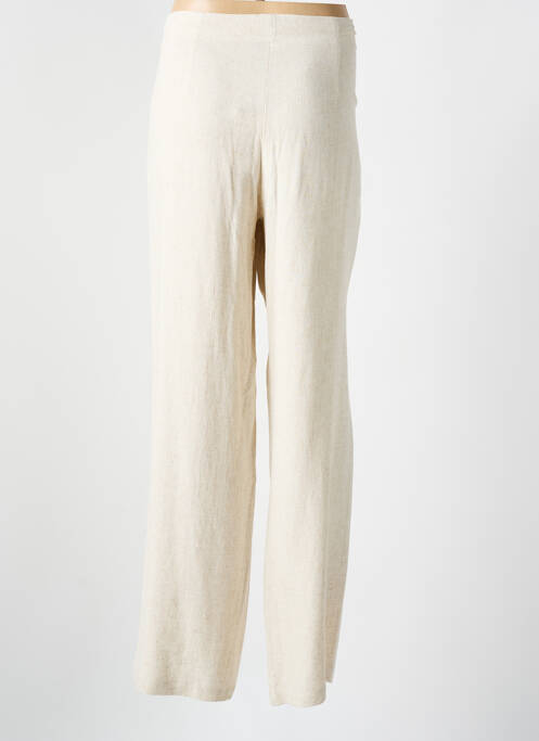 Pantalon droit beige ANNAHPA pour femme