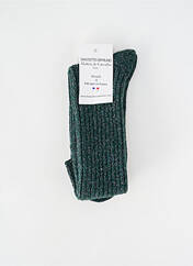 Chaussettes vert CHAUSSETTES ORPHELINES pour homme seconde vue