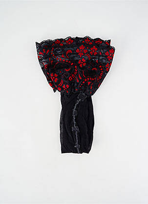 Bas noir CLOVIS & CLOTHILDE pour femme