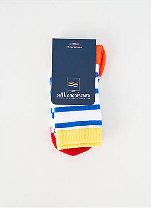Chaussettes jaune ALL'OCEAN pour garçon