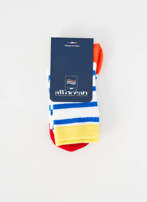 Chaussettes jaune ALL'OCEAN pour garçon