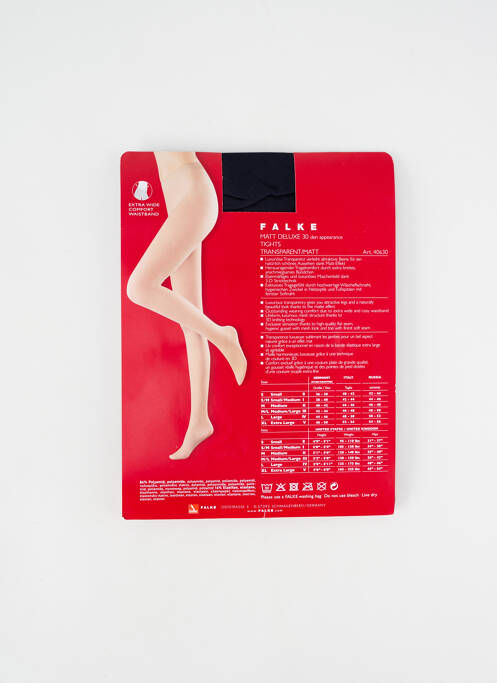 Collants bleu FALKE pour femme