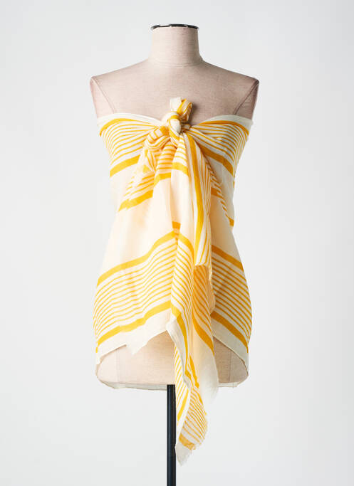 Paréo jaune UN'CHROME pour femme