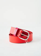 Ceinture rouge VICOMTE ARTHUR pour femme seconde vue