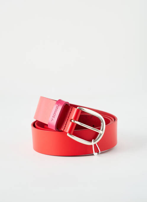 Ceinture rouge VICOMTE ARTHUR pour femme