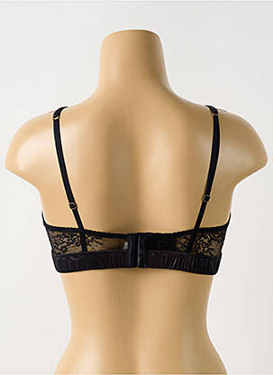 Soutien-gorge sans armature haut bandeau noir LOVE STORIES femme