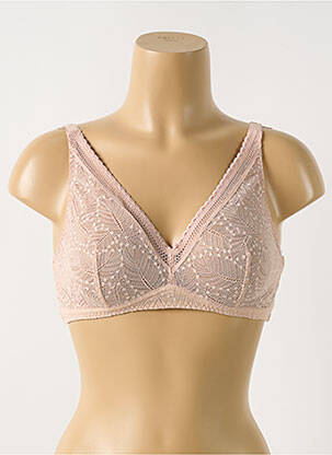 Soutien-gorge sans armature haut soutien-gorge emboitant rose SIMONE PERELE femme