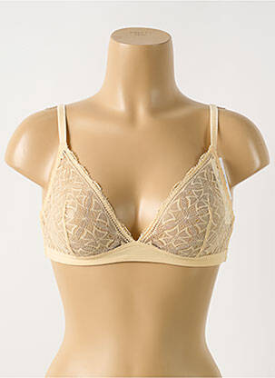Soutien-gorge sans armature haut soutien-gorge emboitant beige SIMONE PERELE femme