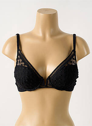 Soutien-gorge haut soutien-gorge push-up haut soutien-gorge push-up noir SIMONE X SIMONE PÉRÈLE femme