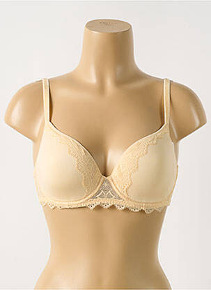 Soutien-gorge broderie haut soutien-gorge moulé chair SIMONE PERELE femme