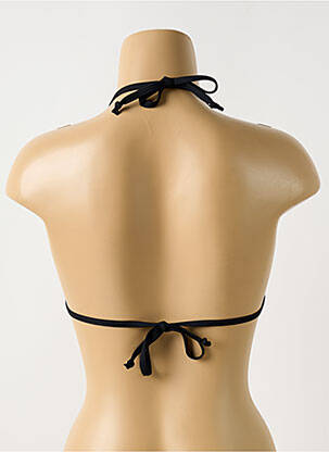 Haut de maillot de bain stretch haut soutien-gorge push-up noir VERY ZEN femme