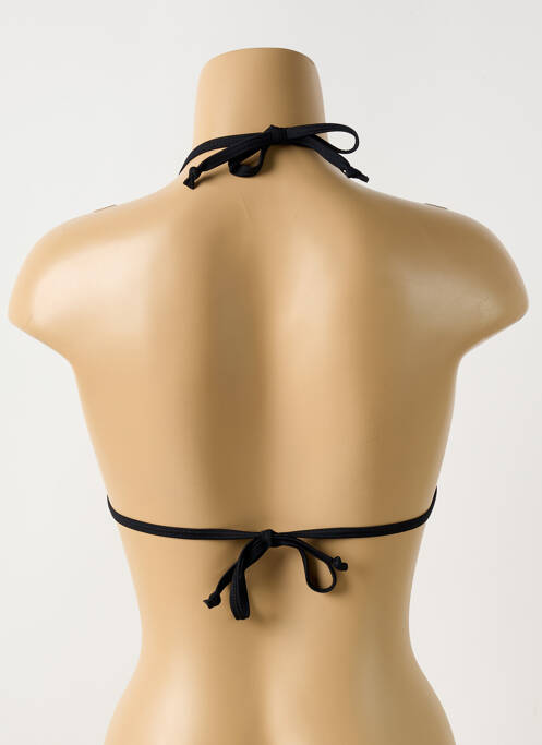 Haut de maillot de bain stretch haut soutien-gorge push-up noir VERY ZEN femme