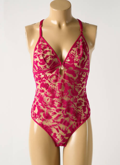 Body lingerie rose AUBADE pour femme