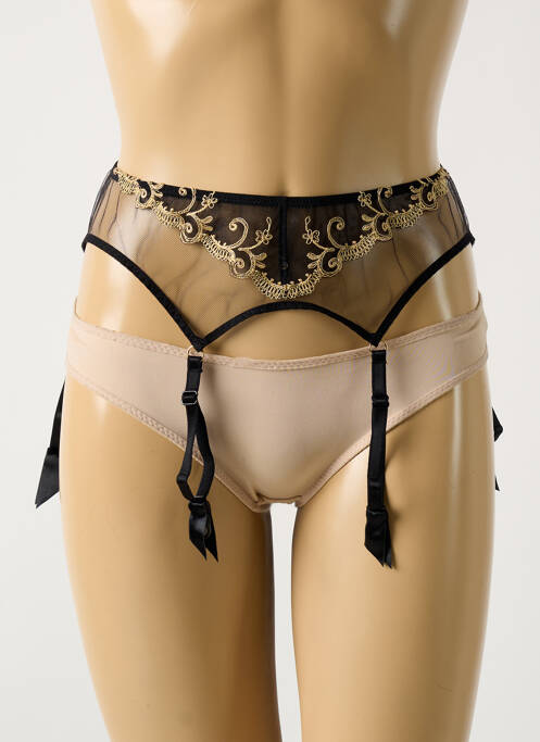 Guêpière/Porte-jarretelle noir LISE CHARMEL pour femme