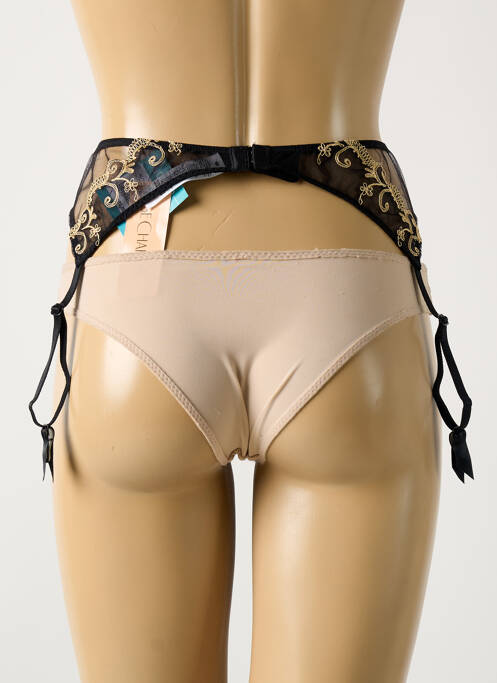 Guêpière/Porte-jarretelle noir LISE CHARMEL pour femme