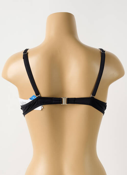 Haut de maillot de bain noir ANTIGEL pour femme