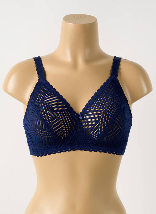 Soutien-gorge bleu ANTIGEL pour femme
