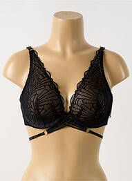 Soutien-gorge légère et transparente haut soutien-gorge emboitant noir AUBADE femme